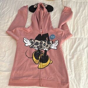 Pink Disney Character Hoodie